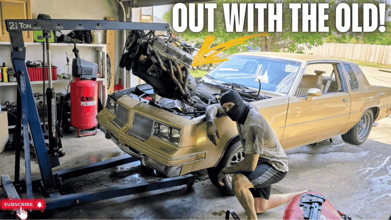 1986 Cutlass | LS Swap | Part 1- Engine & Transmission Removal