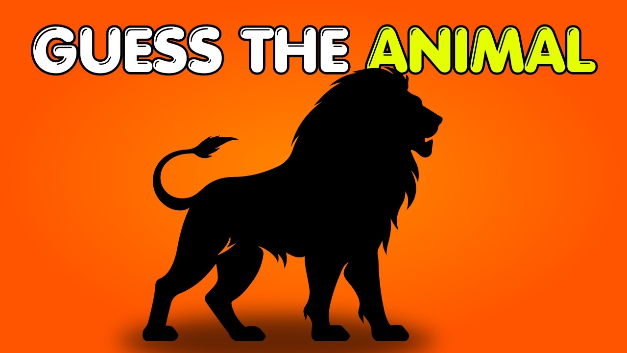 Guess The Animal By Its Silhouette | Quiz King