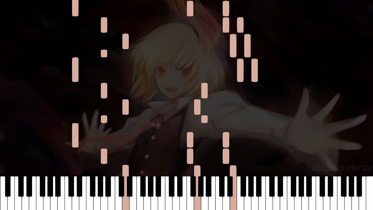 [Touhou 6 EoSD] A Soul as Scarlet as a Ground Cherry [Piano Arrangement]