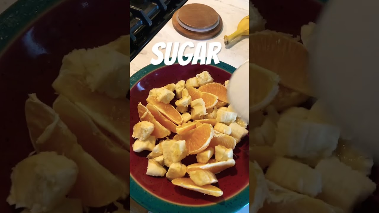 &ldquo;Banana + Orange + Sugar = OMG #food #highcarblowfat #sugardiet #recipe