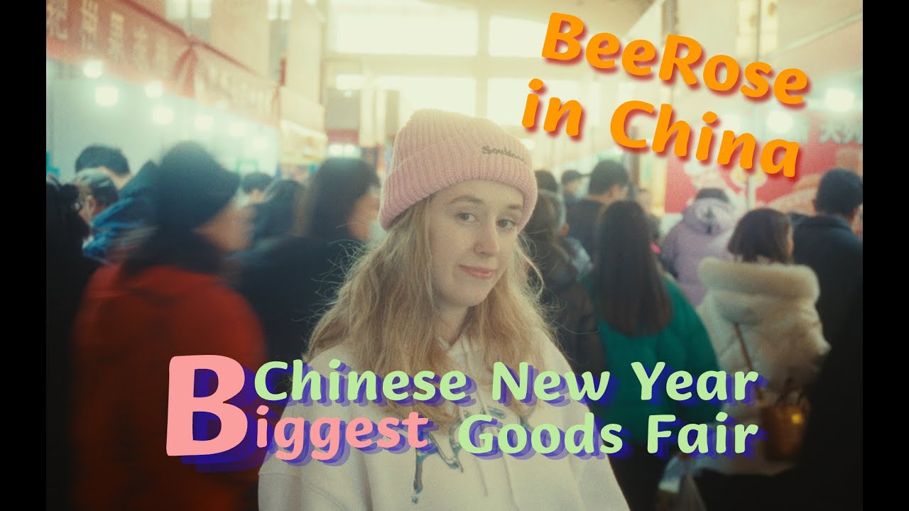 I spent $100 in A HUGE Chinese New Year Market In Beijing, China