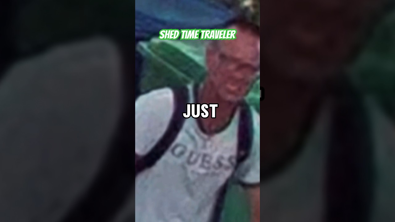 Time Traveler Caught on CCTV of Florida Man Shed