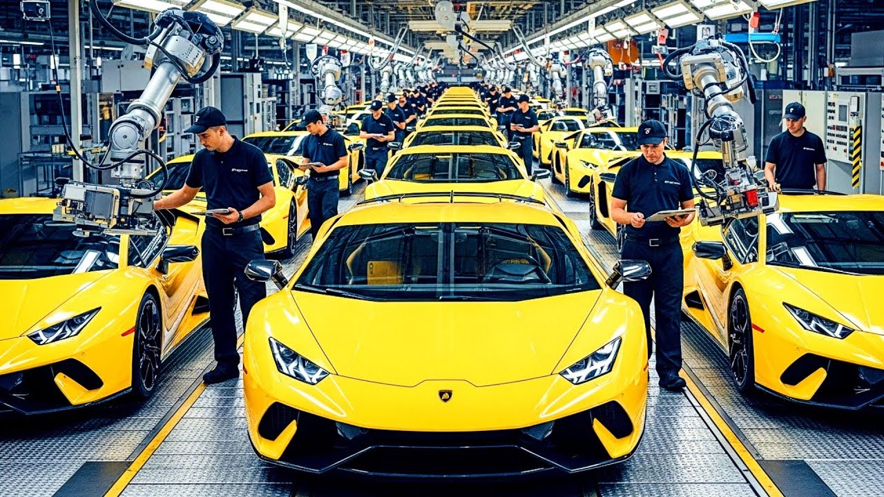The Truth Behind Lamborghini: AI Reveals How Supercars Are REALLY Made
