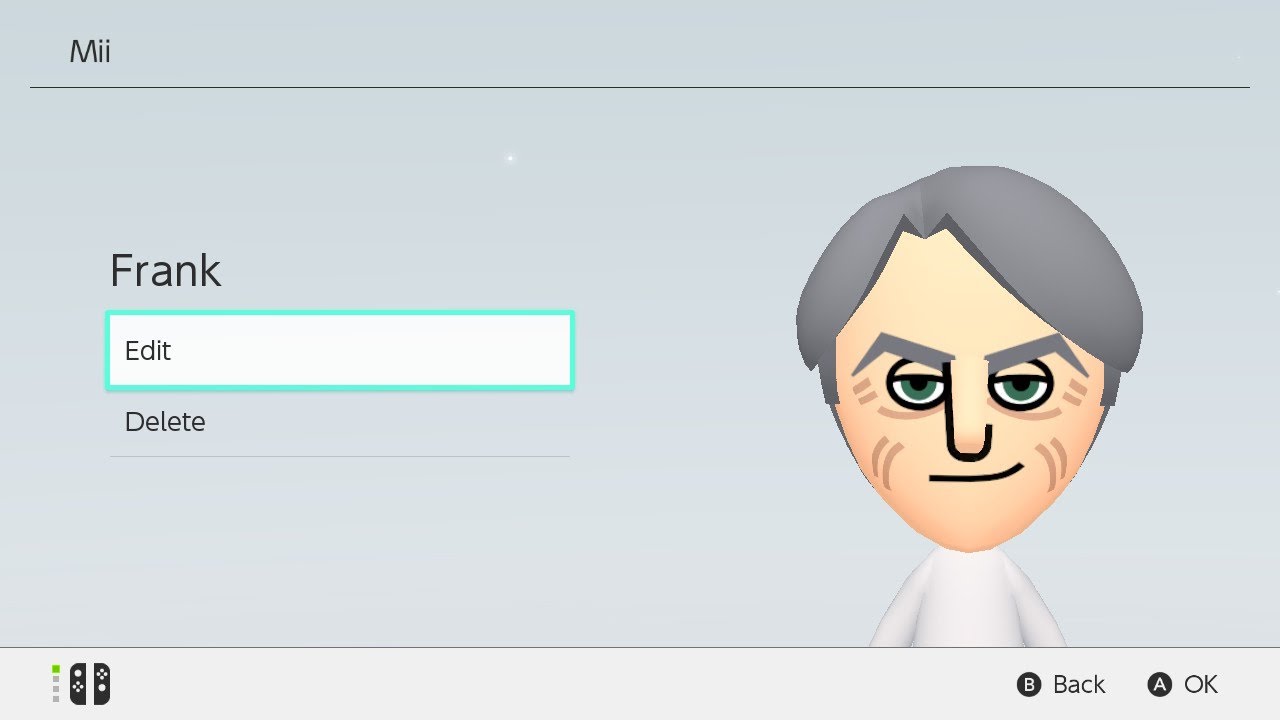 Wii Sports Club CPU: Frank Mii (Nintendo Switch)