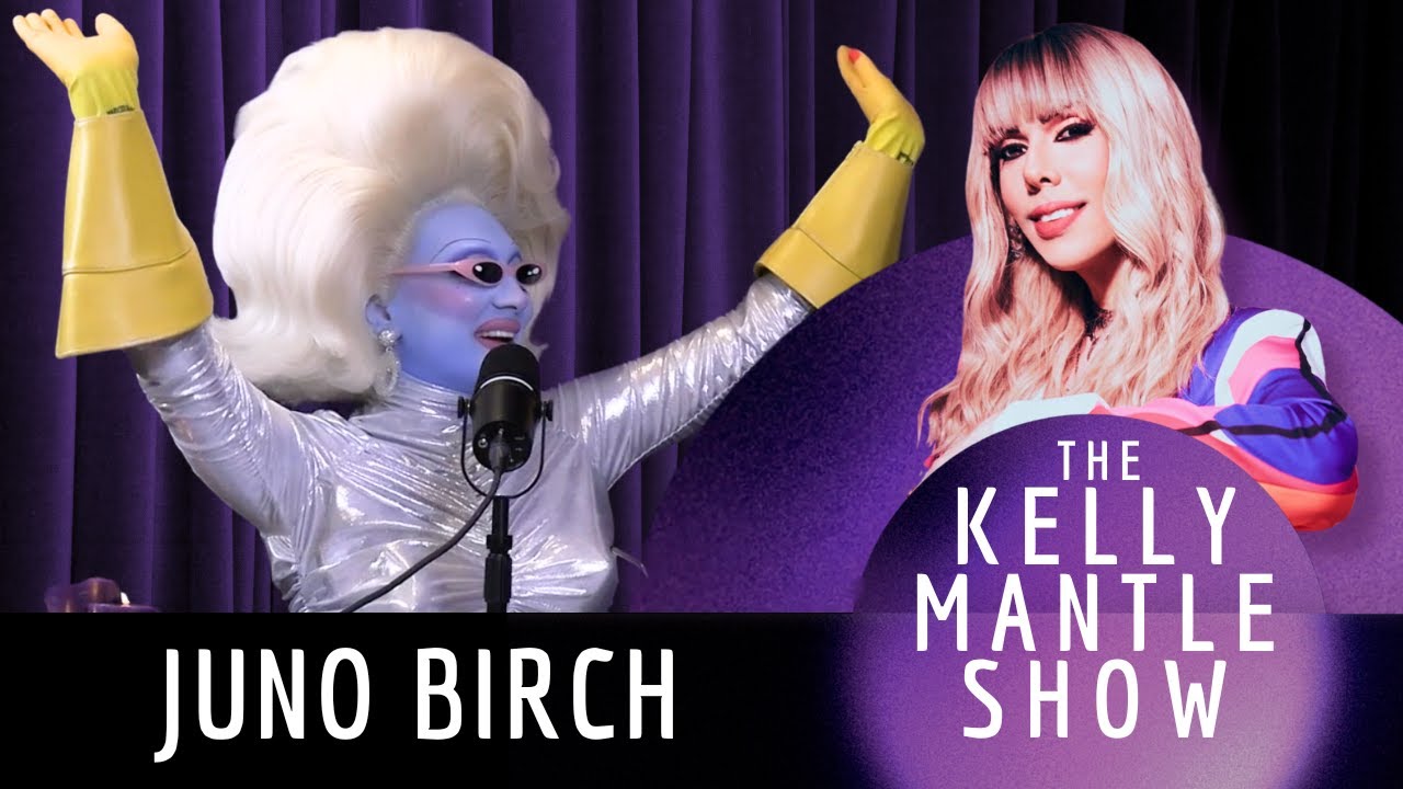 Alien Queen Juno Birch Abducts Kelly Mantle!