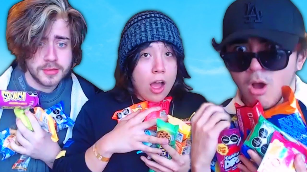 PROBANDO DULCES MEXICANOS CON ROIER Y CELLBIT