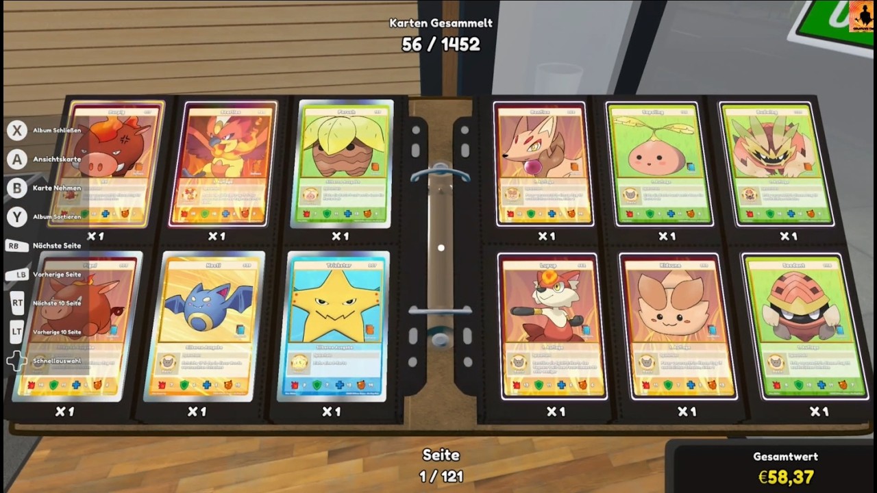 TCG Card Shop Simulator (Xbox) – Tag 4: Reinigungsspray, Kartenhüllen und ein Regal (no commentary)
