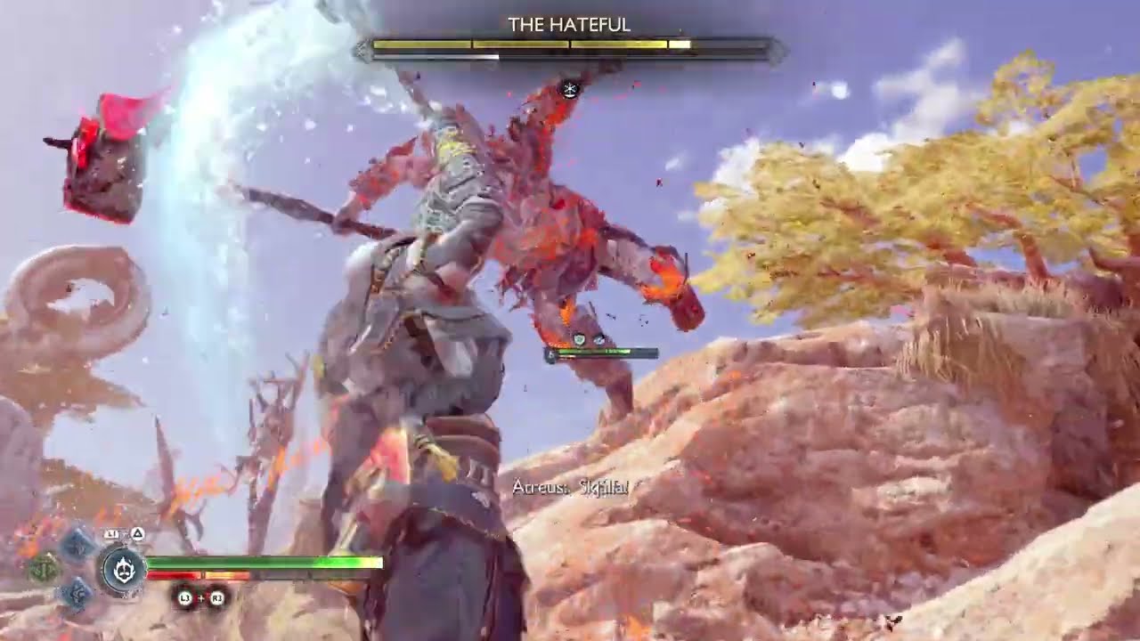 The Most Broken Shield in God of War Ragnarok - The Shatter Star Shield - Blocking Red Ring Attacks