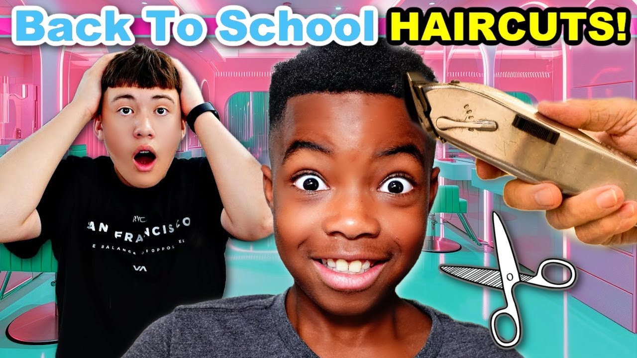 Back To School Haircuts! | Before And After!