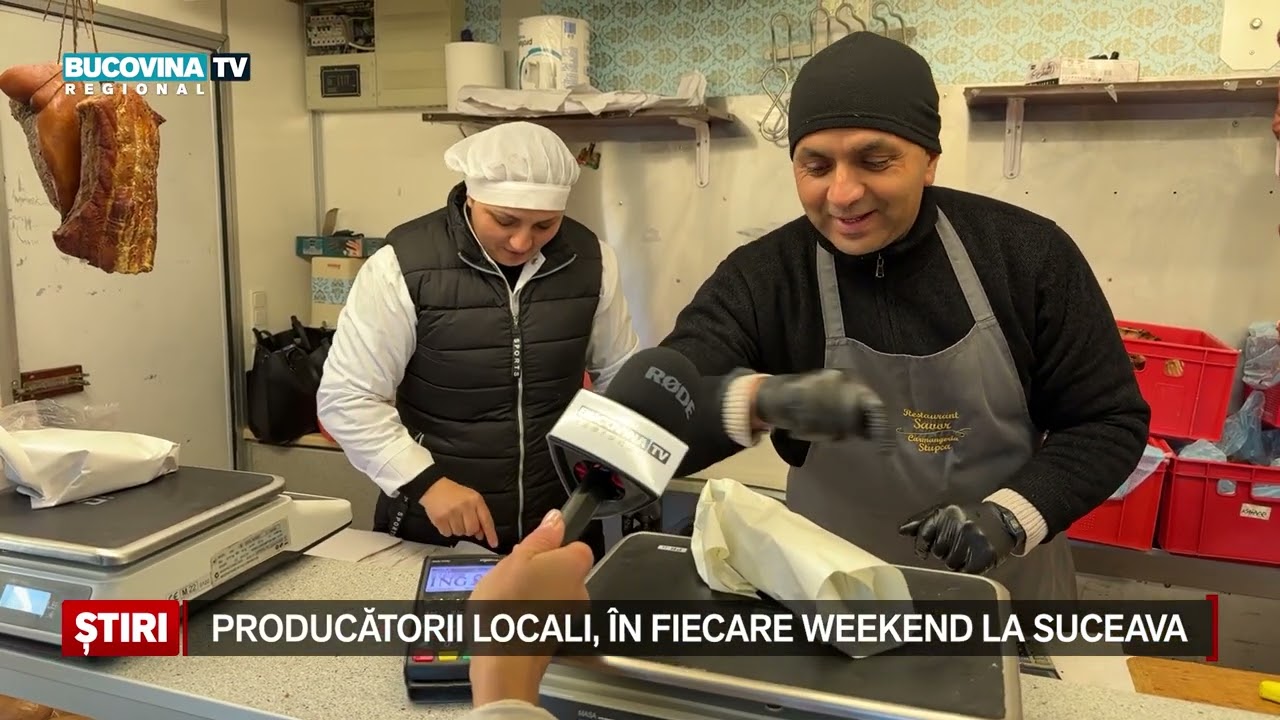 Piața volantă din Suceava, gustul autentic al produselor locale