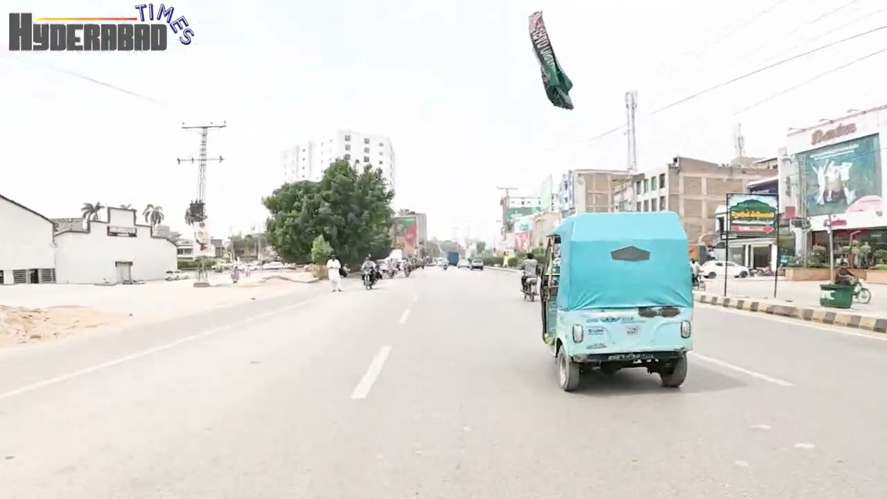 Riding through the autobahn: Hyderabad style