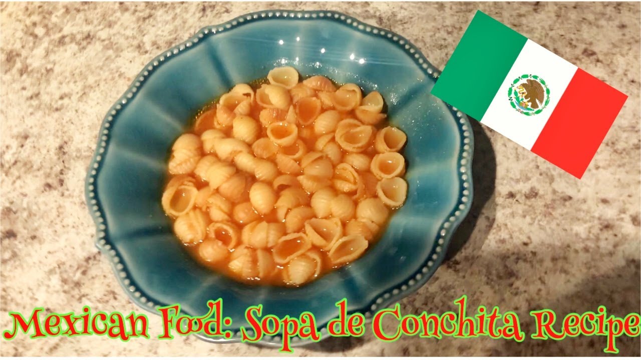 COOK WITH ME! HOW TO: MAKE SOPA DE CONCHITAS