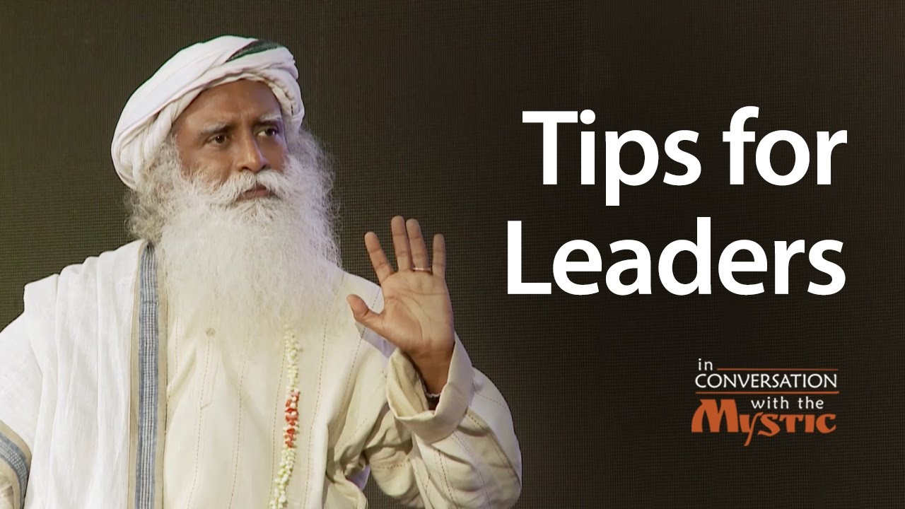 Tips for Leaders - Piyush Pandey asks Sadhguru