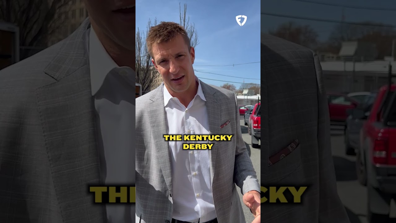 Behind The Scenes With Kay Adams & Gronk at FanDuel Kentucky Derby Commercial Shoot