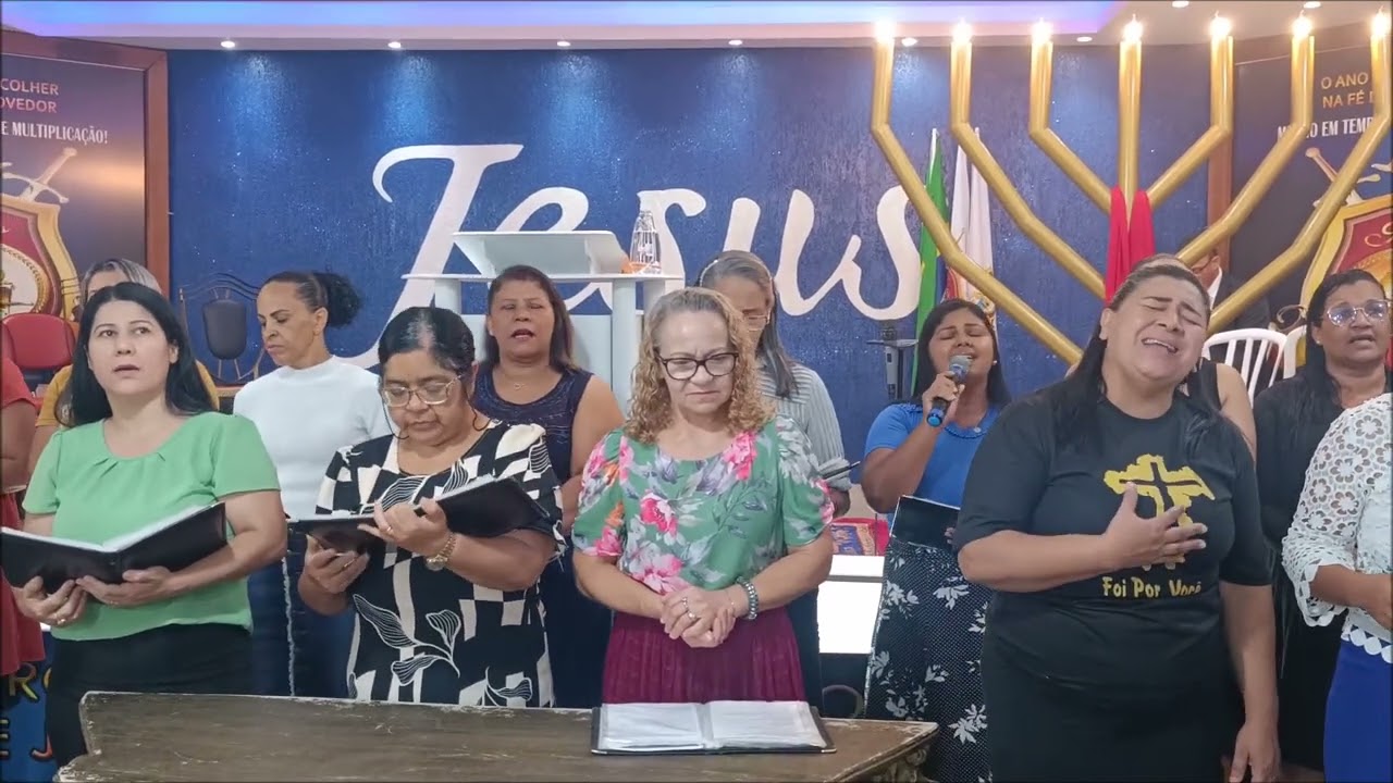 CÂNTICO DE DÉBORA MULHERES DA MPD SEDE-LOUVOR COVER  A Tua Palavra Larissa Pires, Todah Music