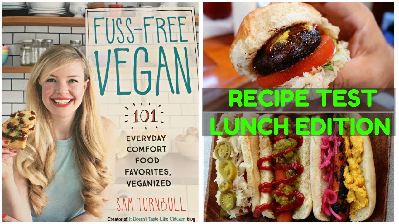 Fuss Free Vegan Cookbook Lunch Recipes