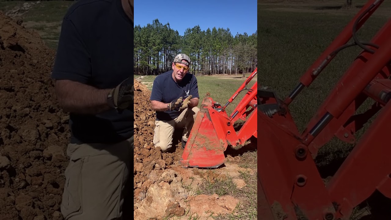 How To Fill Your Tractor Bucket With Dirt