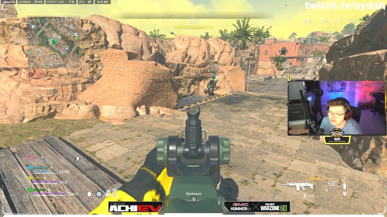 SHOTZZY Shows AYDAN New CRAZY Water Movement Trick in Warzone 2