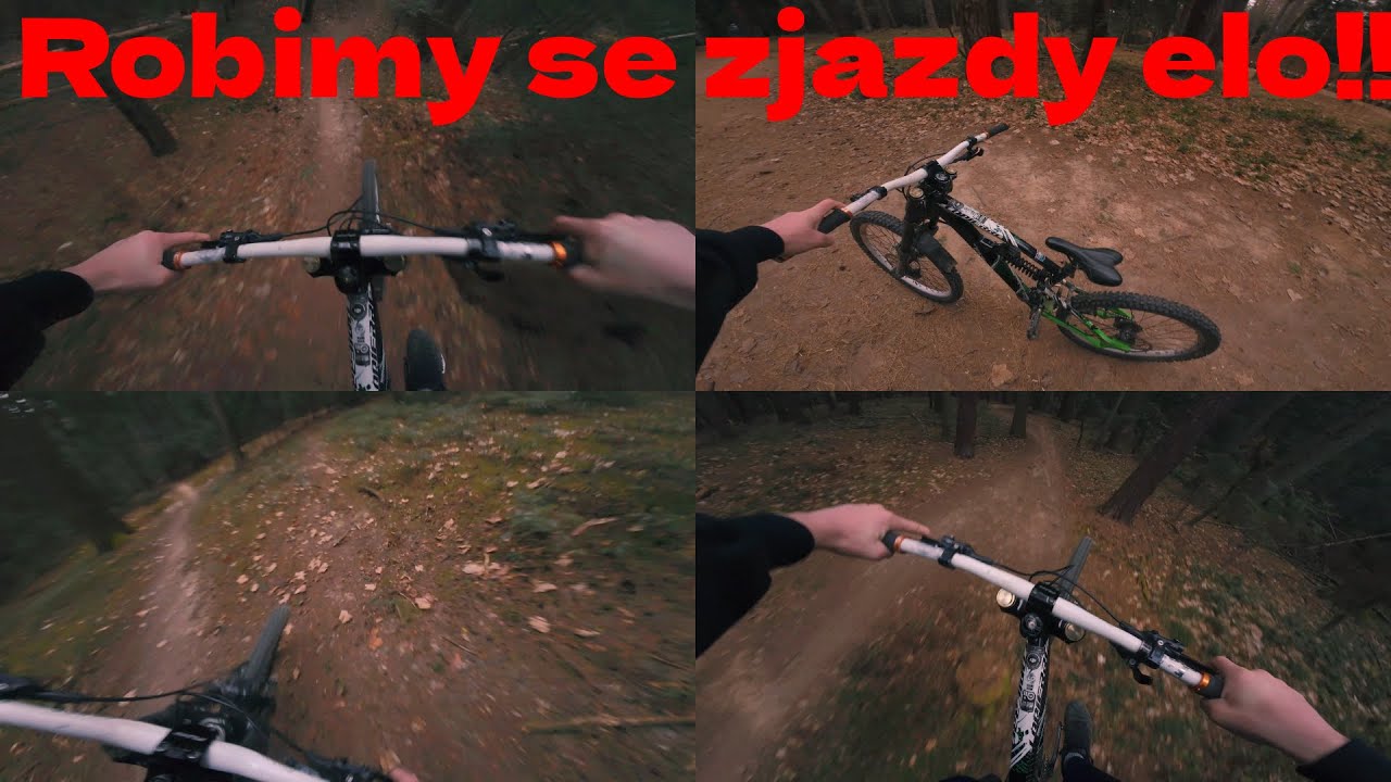 Bandy bandki tarki downhill ścianka.