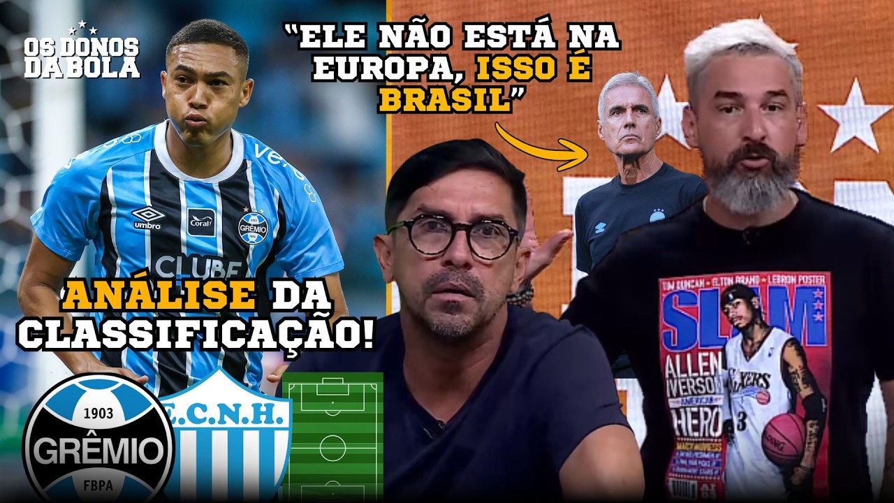 ANÁLISE de GRÊMIO 1X0 NOVO HAMBURGO: 