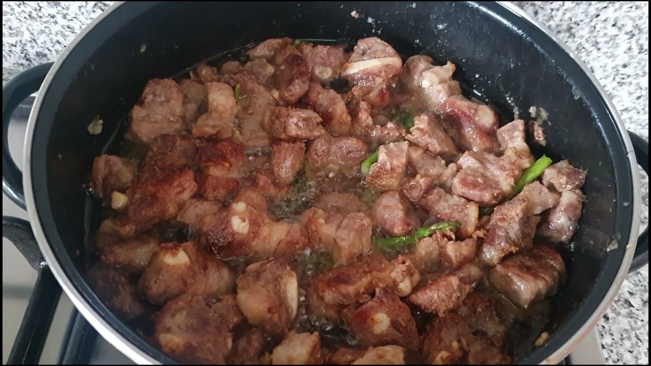 MACARRONES CON COSTILLA DE CERDO. trucos y consejos de María