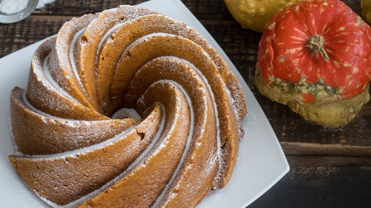 Pumpkin Cream Cheese Bundt Cake