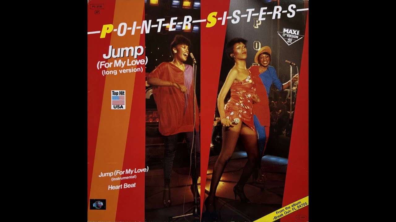 Pointer Sisters - Jump (For My Love) - MAXI Single Vinyl 1983