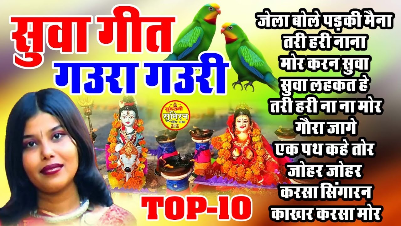 Suwa Geet Gaura Gauri सुवा गीत , गौरा गौरी  Alka Chandrakar 10 Video  Collaction