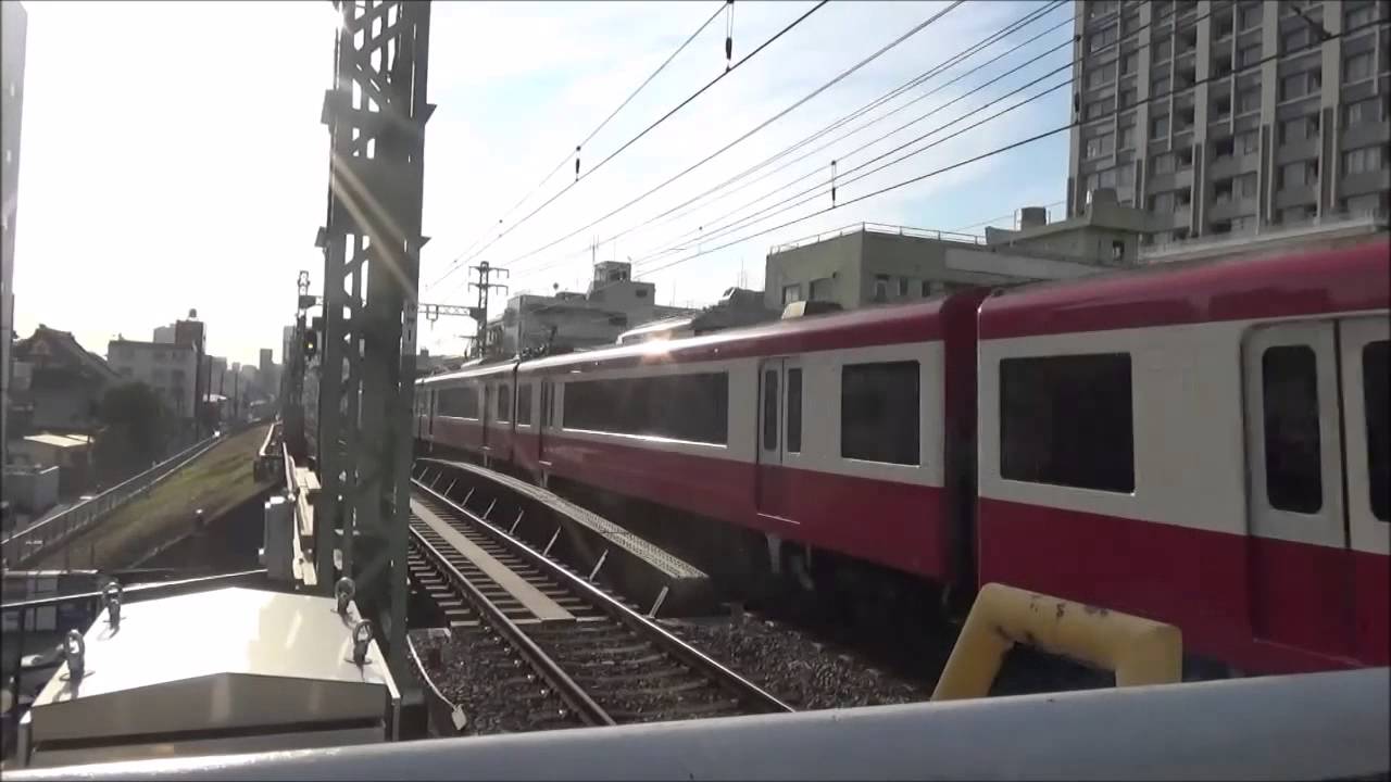 【通過シーン集#31】デトも！京急本線　仲木戸駅(速度付き)