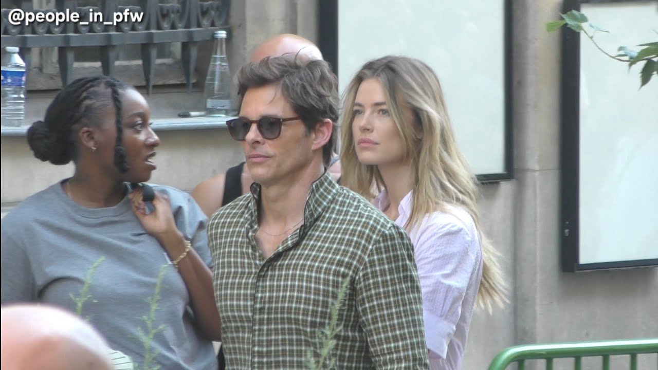 James Marsden & Frederique Brons - Dior Men's fashion show in Paris - 24.06.2026