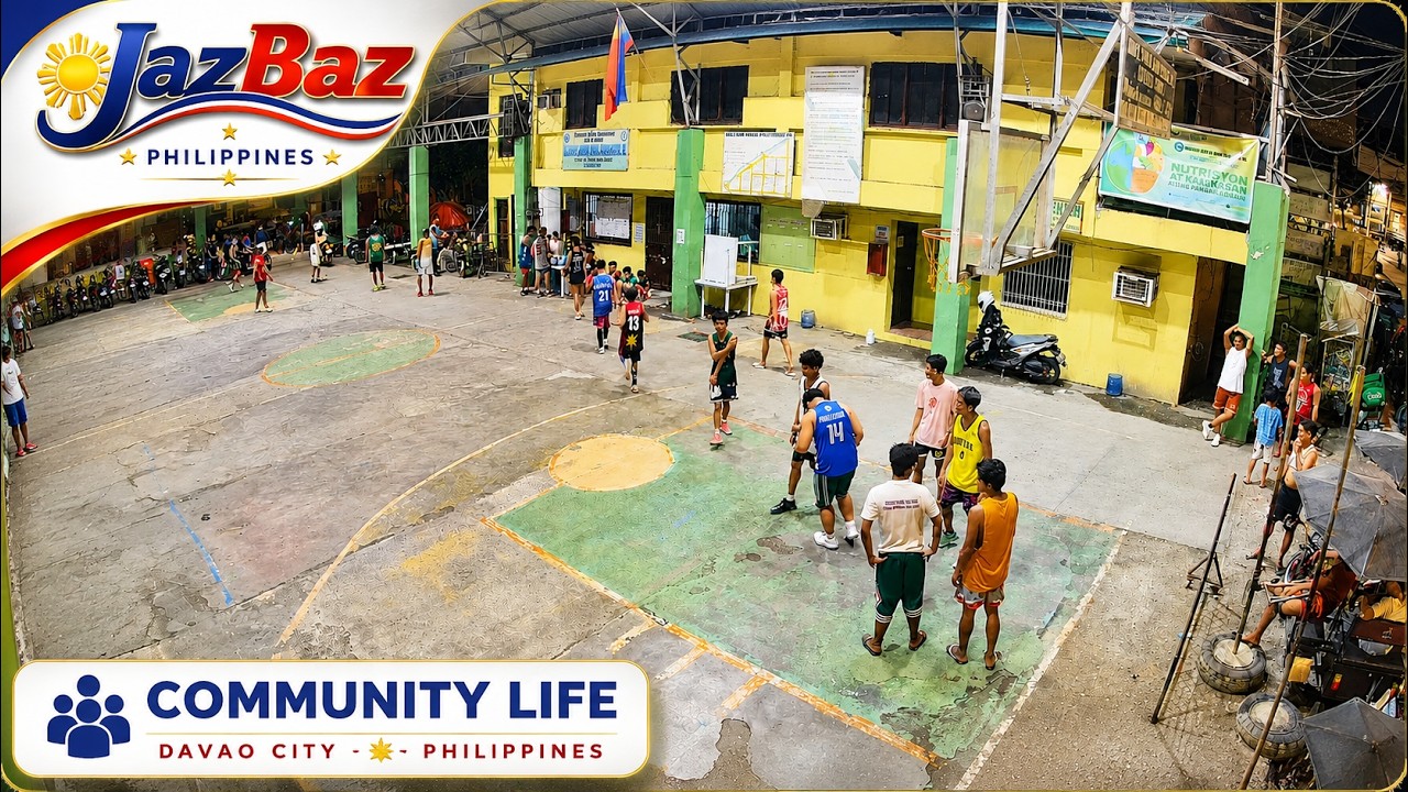 🔴 PHILIPPINES Live camera Basketball Barangay Hall Kapitan Tomas Monteverde, Agdao, Davao City