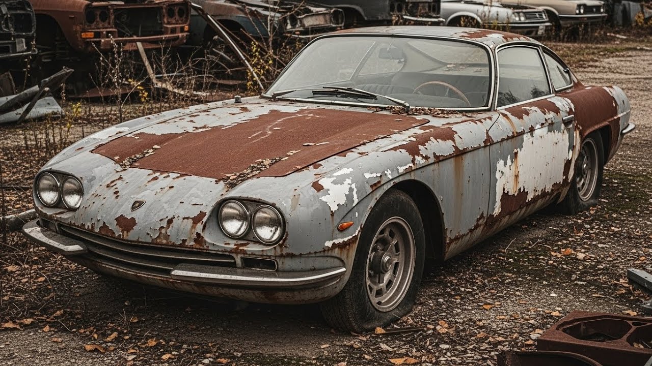 ASMR Car Restoration | 1965 Lamborghini 350 GT Full Rebuild From Rust To Showroom Luxury