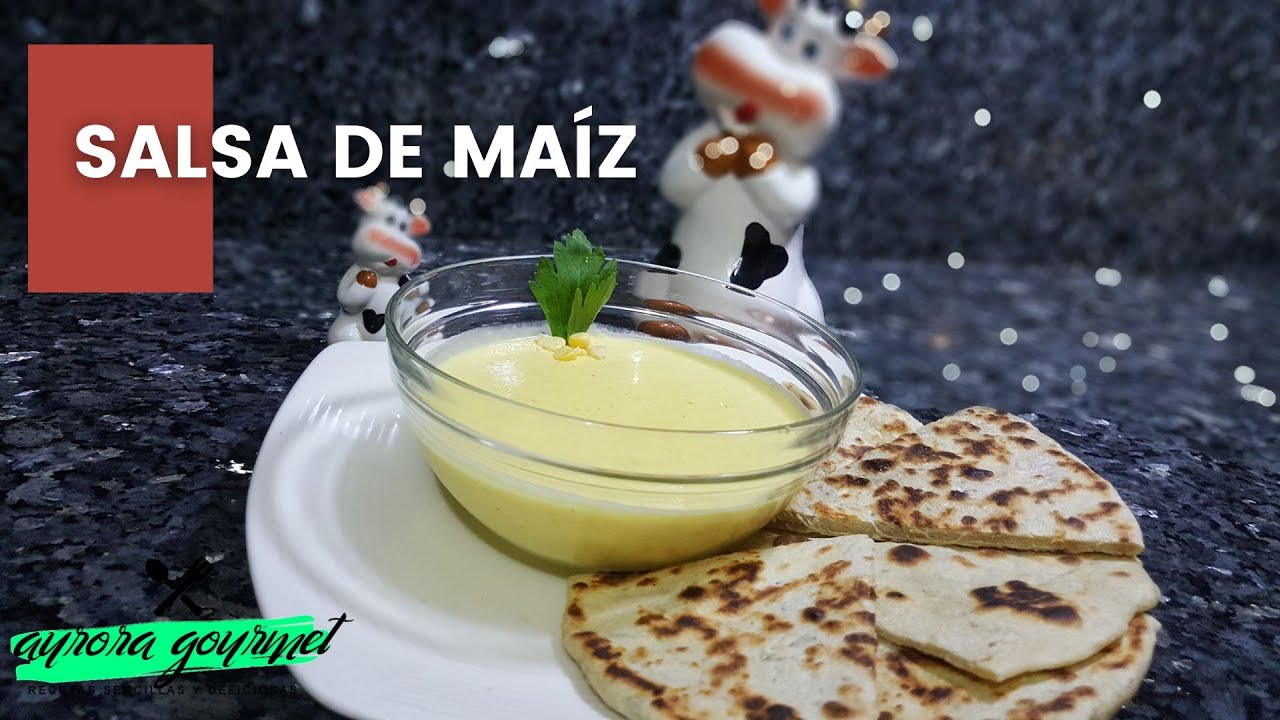 SALSA DE MAÍZ / Como Hacer Salsa de Maíz Venezolana/ Fácil y Rápida
