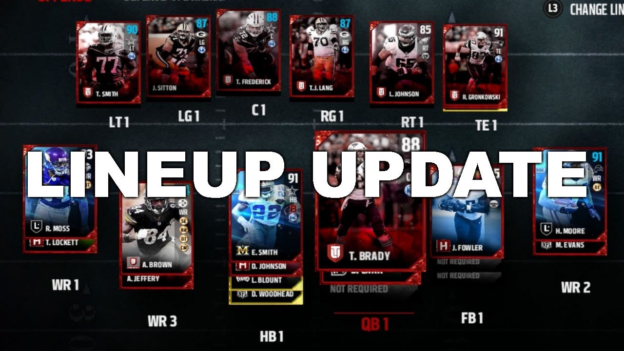 LINEUP UPDATE: WHAT SHOULD I UPGRADE NEXT??? MUT 17