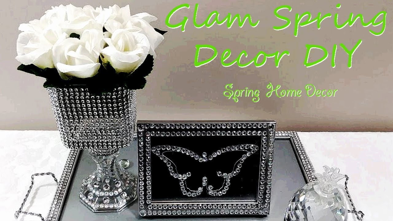 DIY Dollar Tree Glam Spring Home Decor Ideas