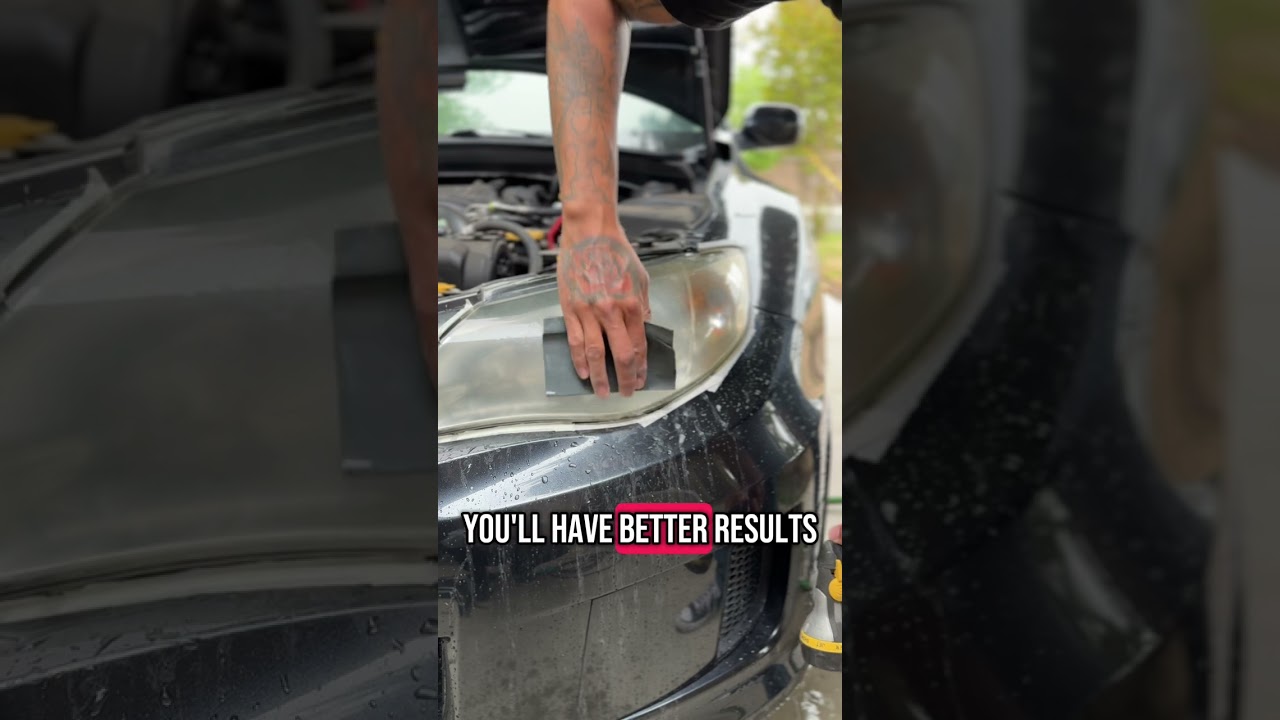 VAPOR HEADLIGHT RESTORATION!!!!!!