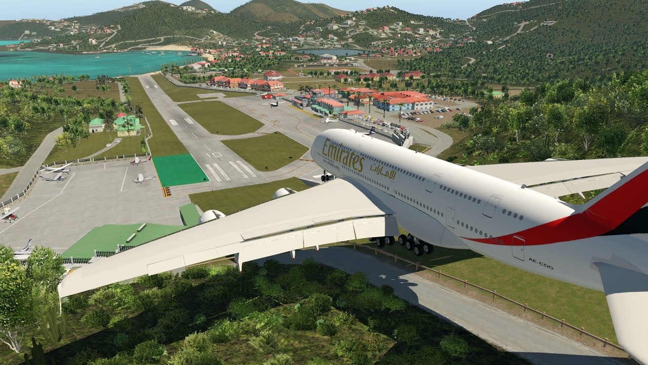 Big Planes at St Barths! [XP11]