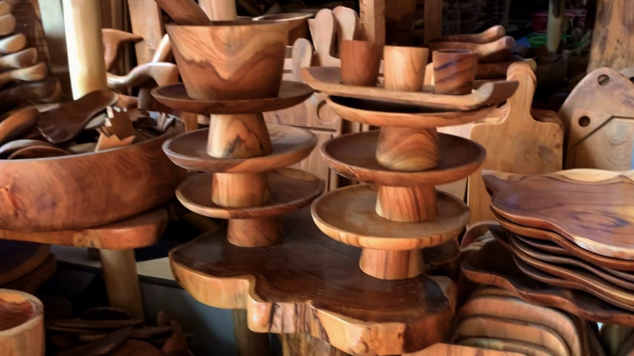 WOODen dishes for handmade food