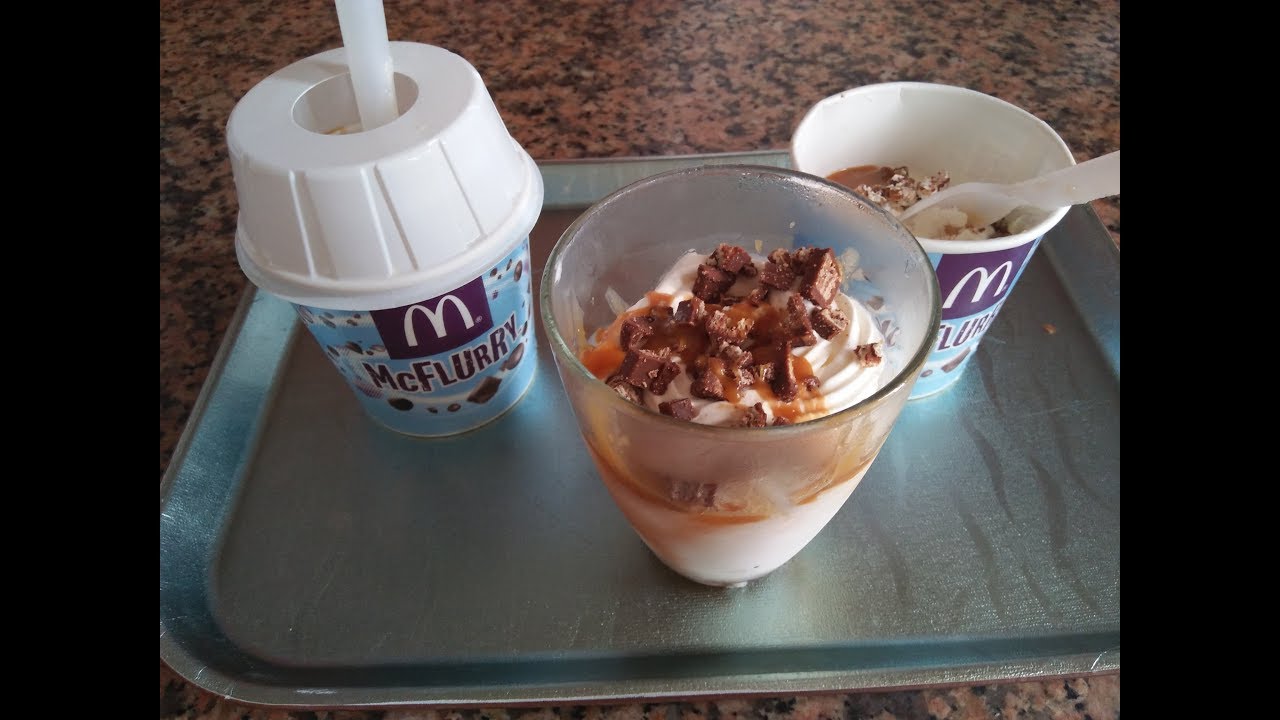 كلاص ماك فلوري  كيت كات صنع منزلي سهل واقتصادي. mc flurry kit kat