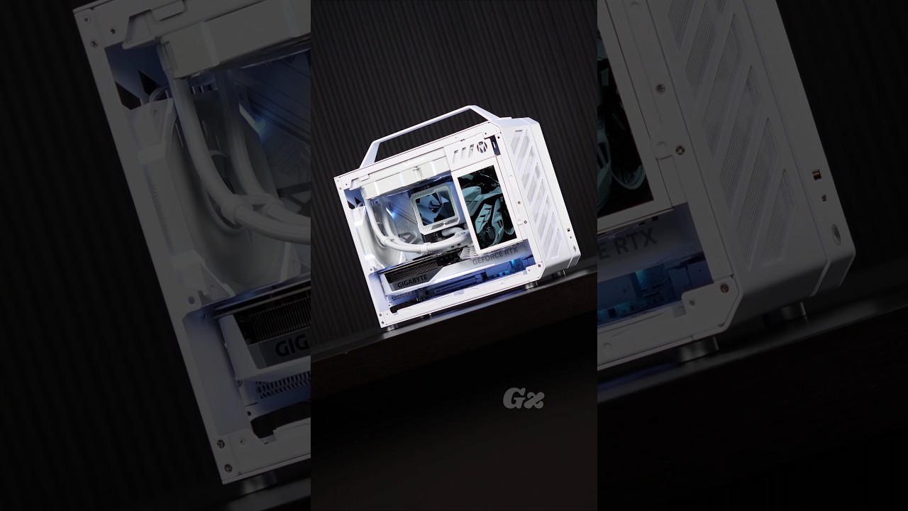SMOOTH MINI 🤏 ITX PC BUILD AMD 9800X 3D 🔥 RTX 5070TI ❤️ ASMR #pcbuild #gaming #pc