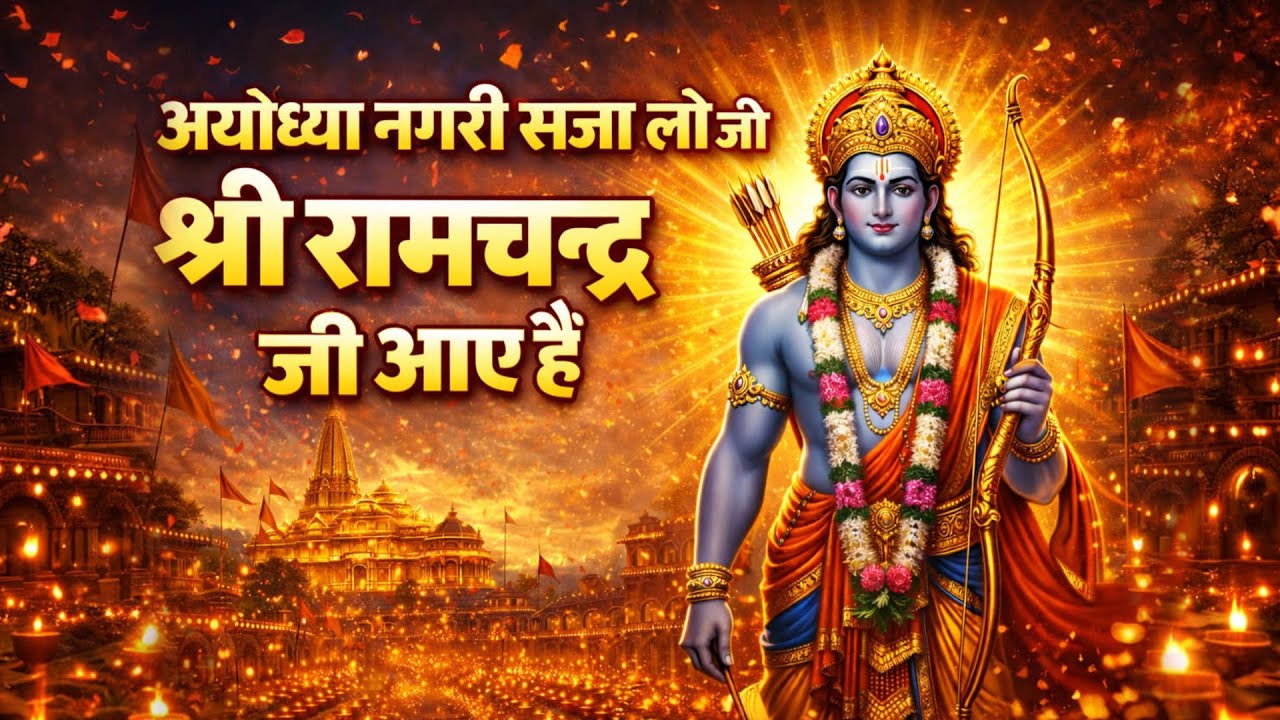 अयोध्या नगरी सजा लो जी – श्रीराम भजन | Shri Ram Bhajan 2026” #jaishreeram ||  Shri Ram Bhajan