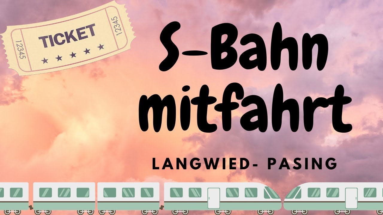 München Langwied- München Pasing mitfahrt (Train Sim World 2)