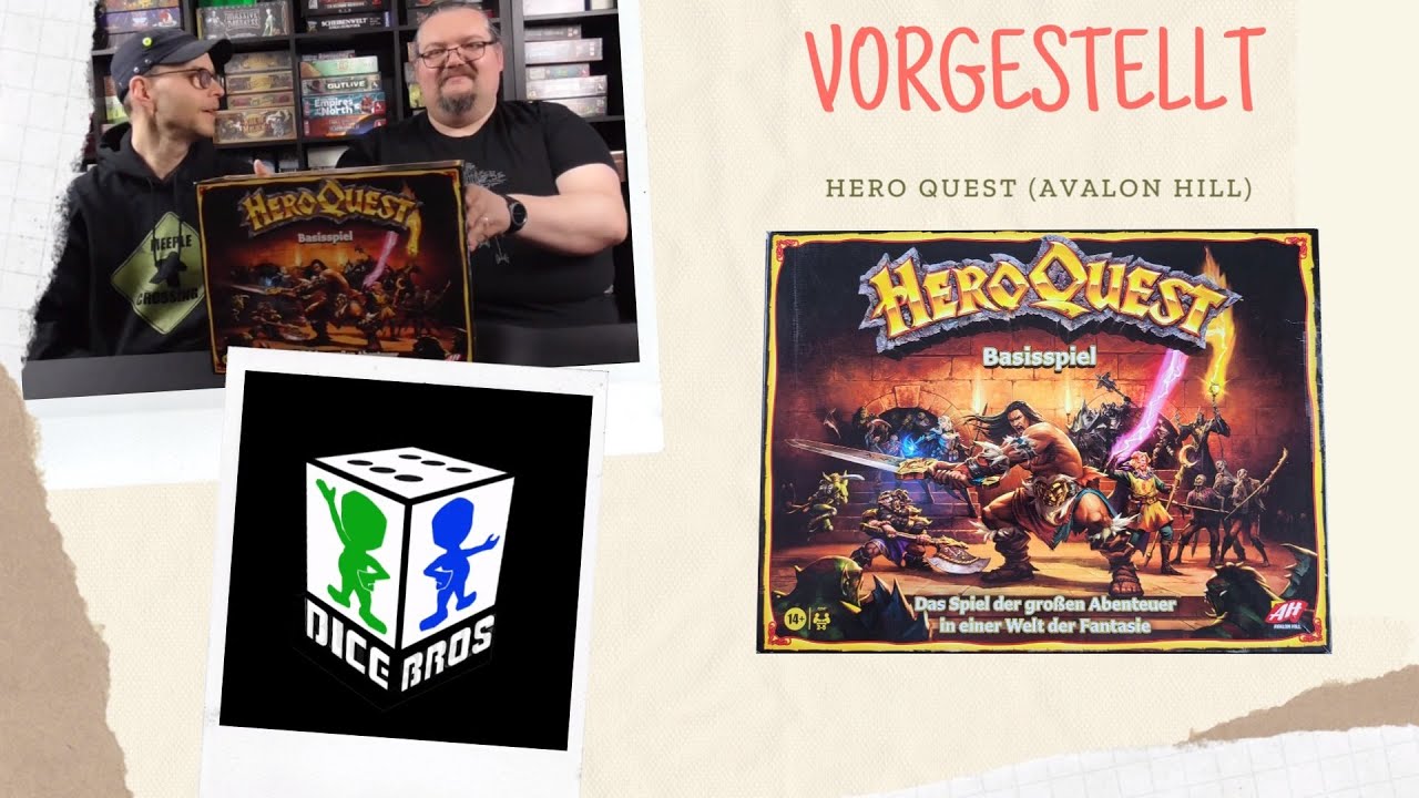 VORGESTELLT: Hero Quest (Avalon Hill / Hasbro)