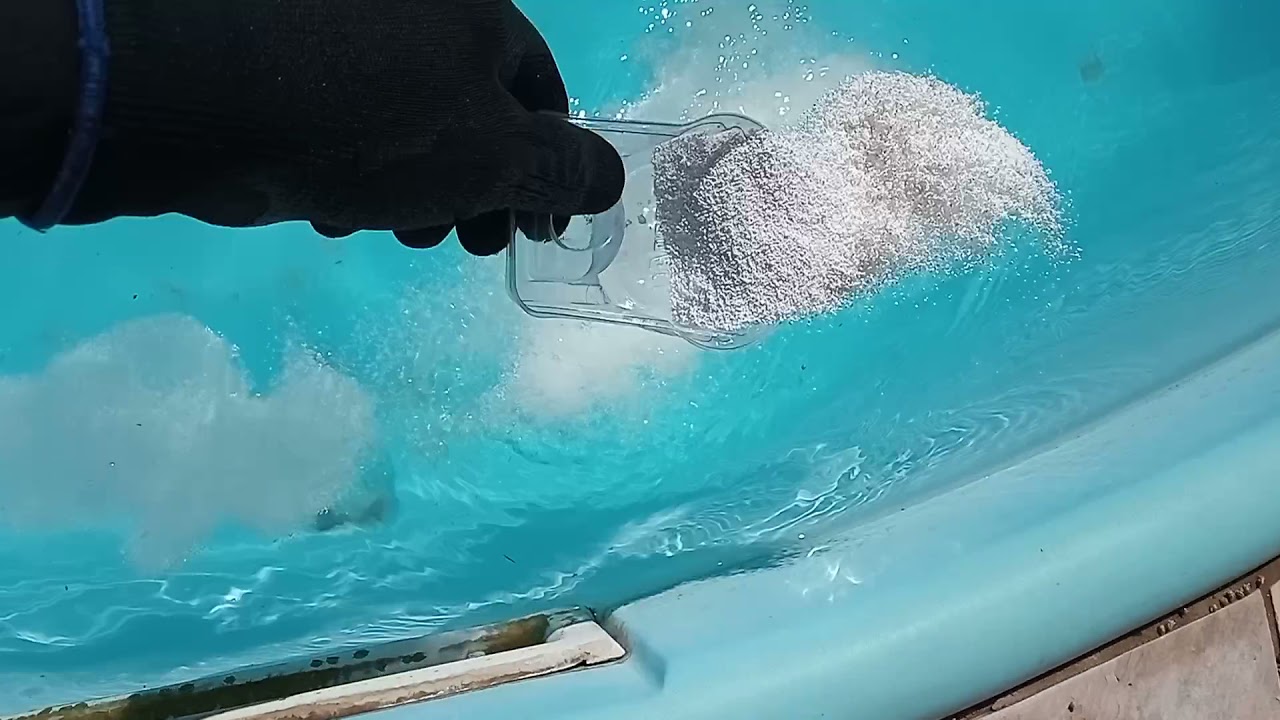 como tirar manchas de ferrugem do fundo da piscina de fibra simples e rápido [ferrugem de coqueiro]