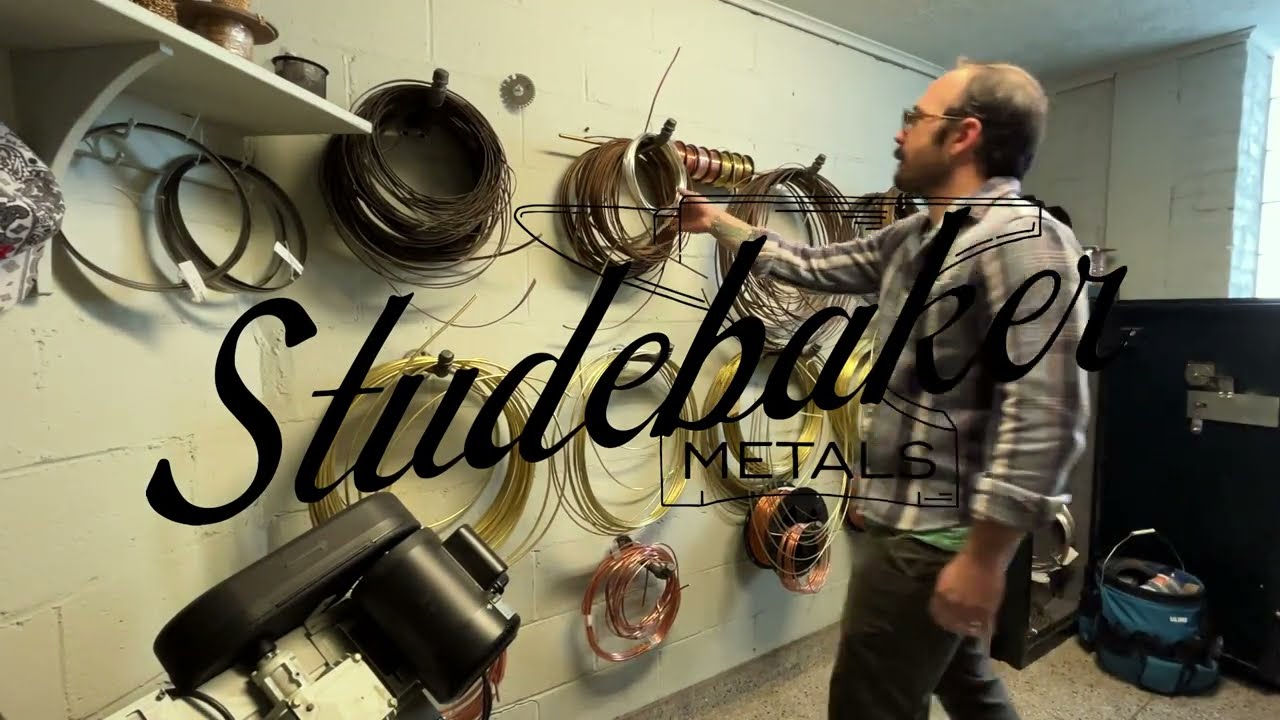 Studebaker Metals - How To Making of The Rotary Bracelet Sterling Silver Metalsmith Soldering ASMR