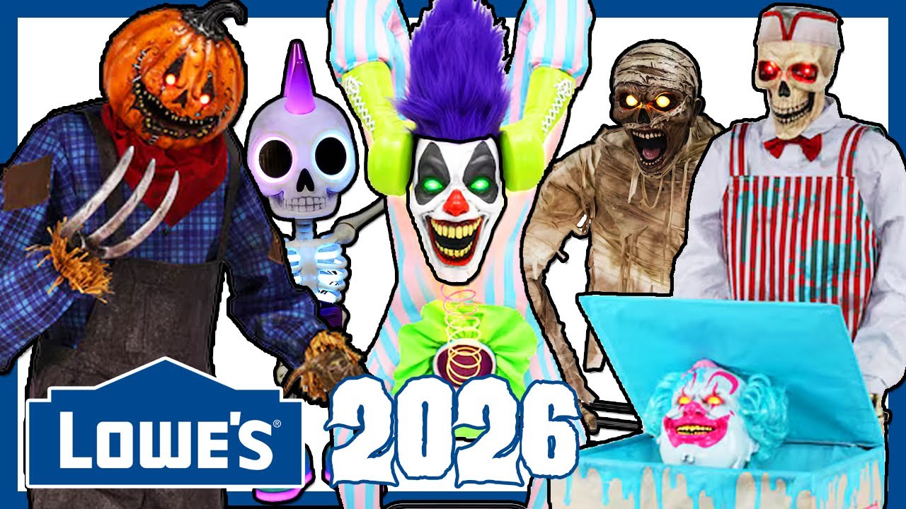 Ещё больше утечек информации об аниматрониках Lowes на Хэллоуин 2026! | Финальные анонсы?