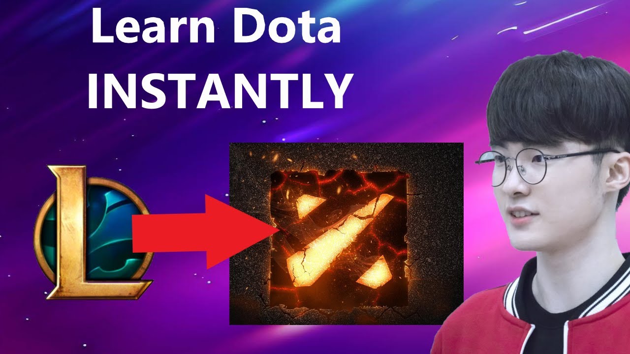 Как играть в DOTA 2, будучи игроком League of Legends! (Читать описание)