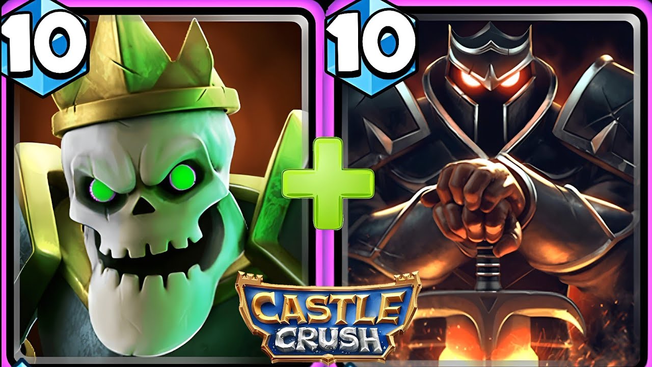 Epic Skull King + Epic Black Knight! Castle Crush