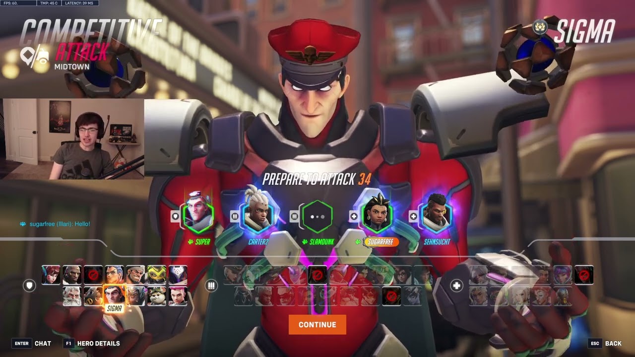 21K DMG! SIGMA PERKS! SUPER PRO SIGMA GAMEPLAY OVERWATCH 2 SEASON 17 TOP 500