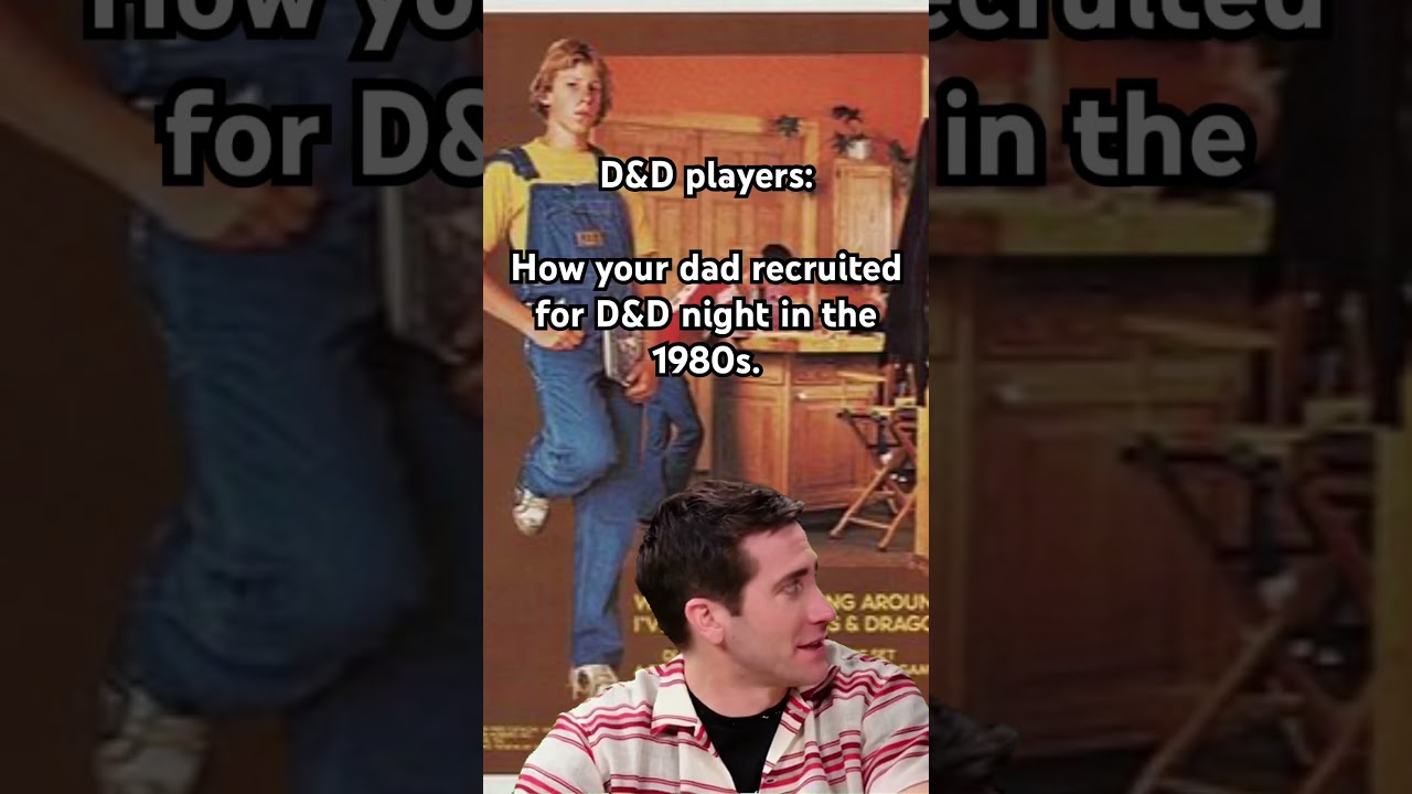 So effective. 🔥 D&D used to be scary. #dnd #funny #ttrpg
